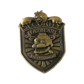 Bear Cosplay Necklace And Brooch Keychain Set Pendant Mascot Birthday Xmas Gift